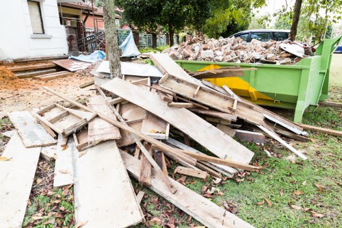 North London residential area with efficient rubbish collection services