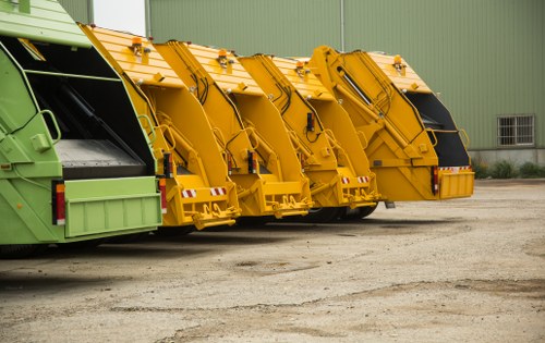 North London construction company managing waste